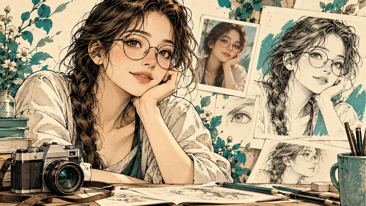 照片转漫画风格:保留辨识度的照片与提示词