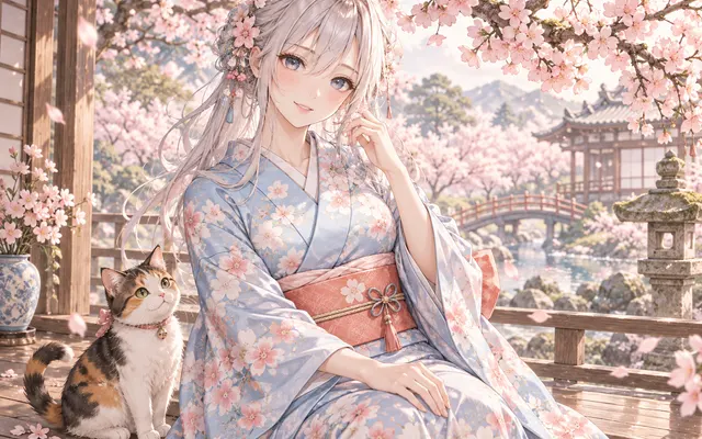 Zmiana stroju anime — przykład ilustracji