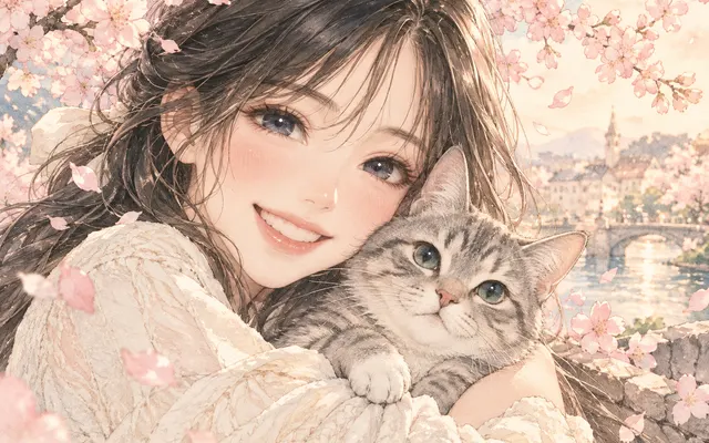 Illustration converted into a manga-style ink treatment