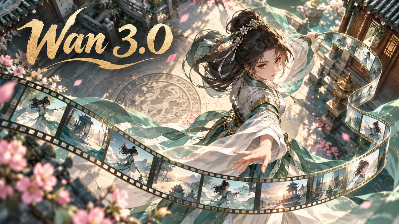 Wan 3.0 مولّد فيديو بالذكاء الاصطناعي
